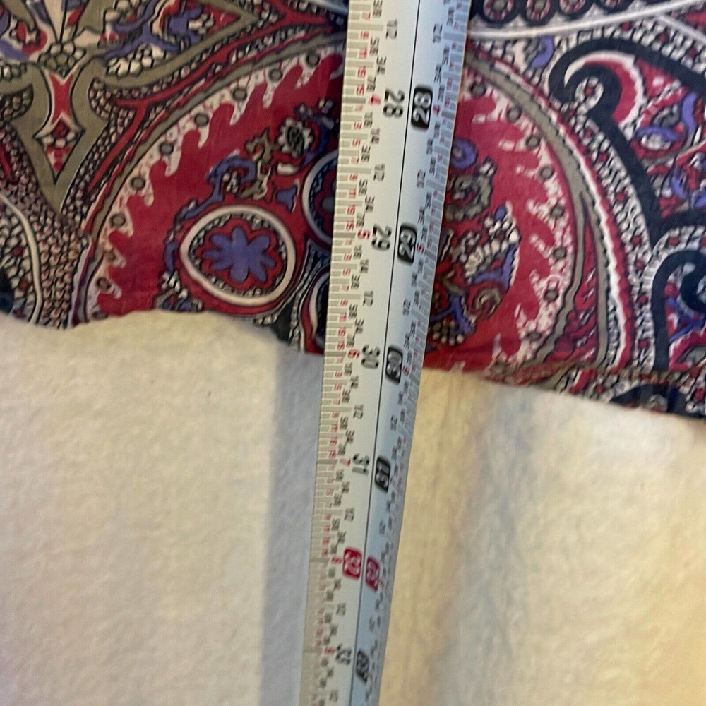 Robert Graham Medium Mens White Black Cotton Check Long Sleeve Button Up Shirt - Picture 10 of 10